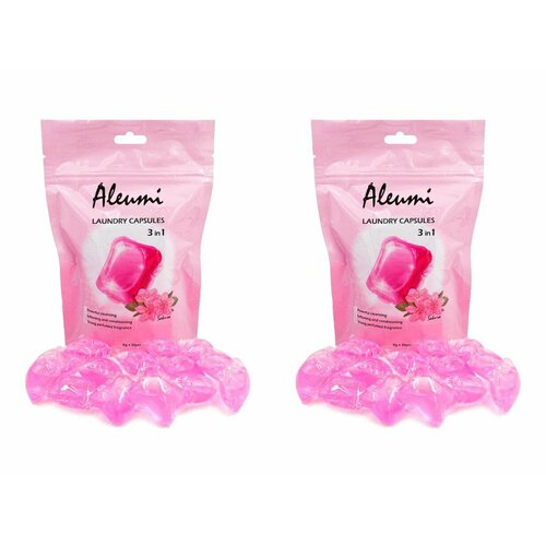 ALEUMI Капсулы для стирки Sakura 3 в 1 30 шт 2 уп 1435₽