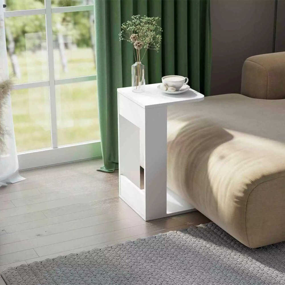 фото Стол журнальный СТЖ-005 белый Интерьер-центр