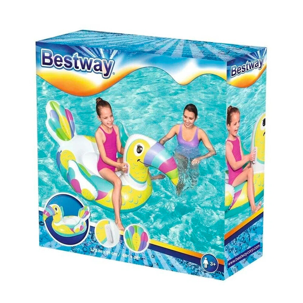 Игрушка надувная Bestway Тукан для катания верхом - фото №13