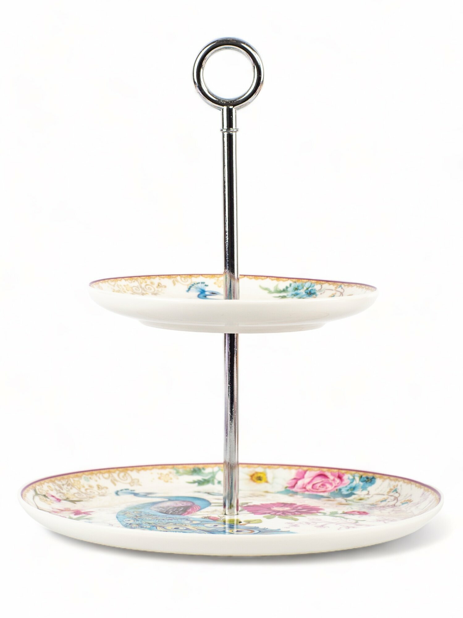 Этажерка SIJ павлин 2 секции — фото 1