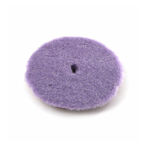 Shine Systems Lila Wool Pad - полировальный круг из лилового меха, 130 мм