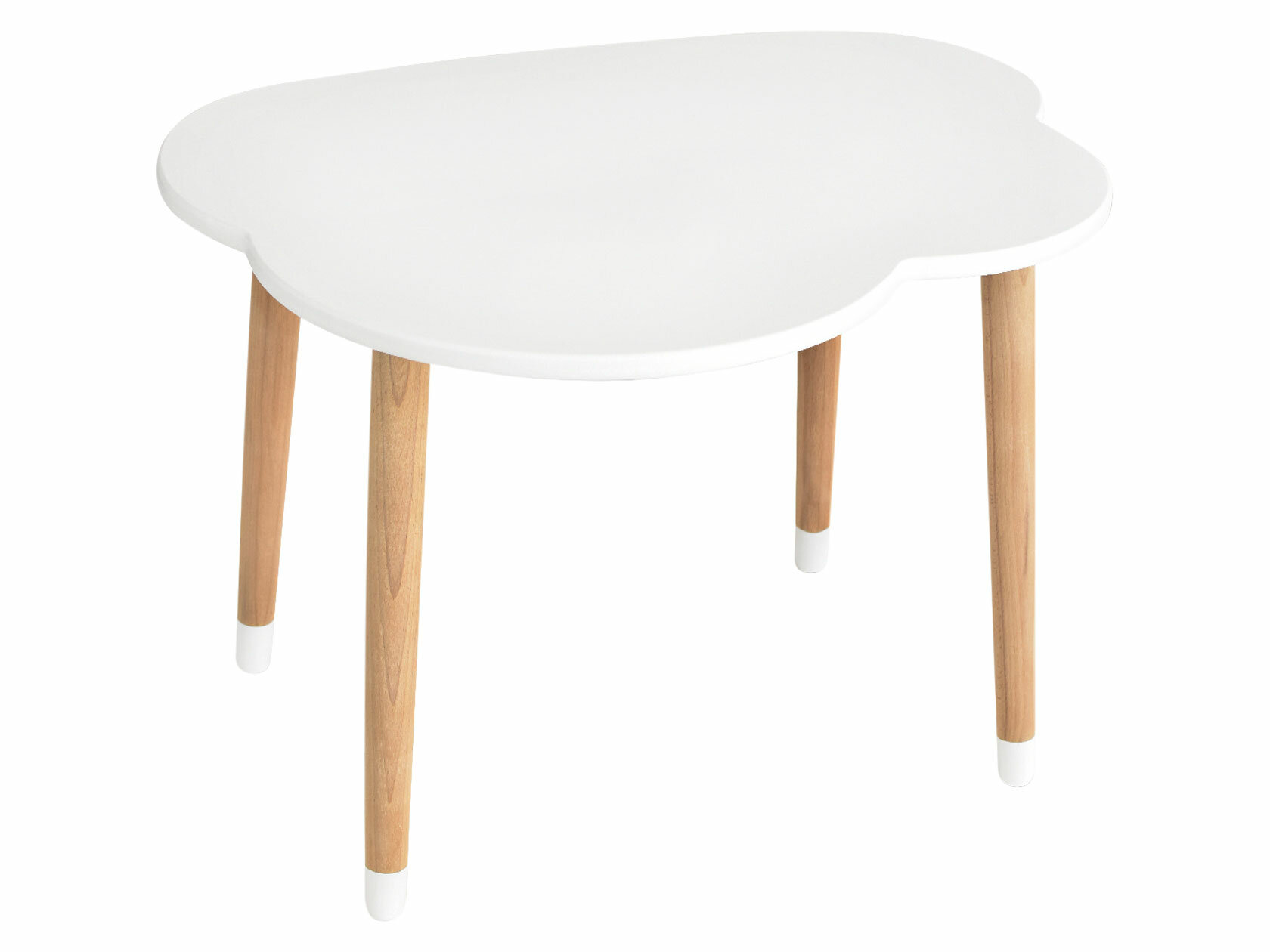 Детский столик Первый Мебельный Облачко Белый / Натуральный