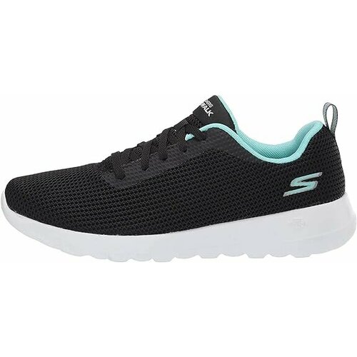 кроссовки skechers wide fit go walk joy charcoal Кроссовки SKECHERS go walk joy, размер 37 EU, черный