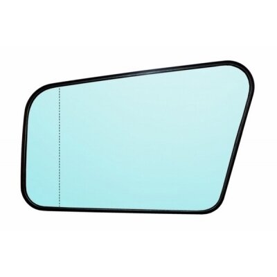 Зеркальный элемент левый для ВАЗ-2108 2109 2115 2114 2113 АПс c асферическим противоослепляющим зеркальным отражателем голубого тона. Без обогрева.