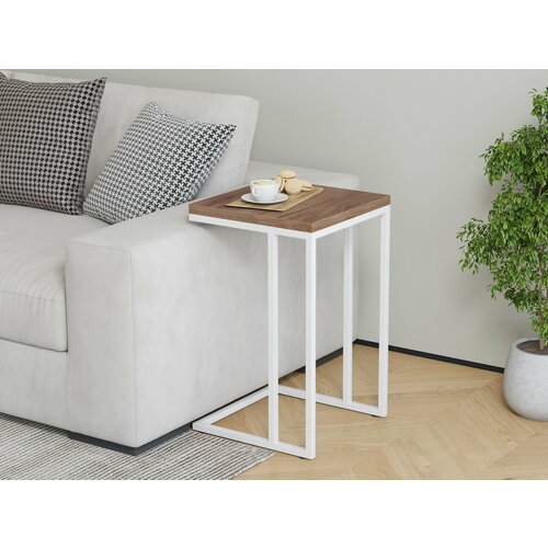 Столик приставной Айсберг Лофт Белыйдуб крафт табак 3990₽