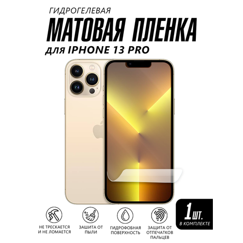 Матовая пленка на телефон Iphone 13 PRO защитная