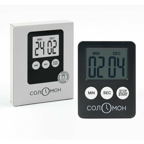 Электронный кухонный таймер Соломон на магните 53 х 7 см 430₽