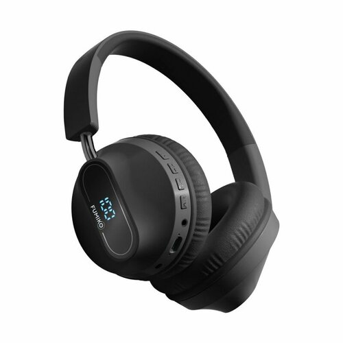 Полноразмерные беспроводные наушники Fumiko Oasis 4чBluetoothAUX черные 1130₽