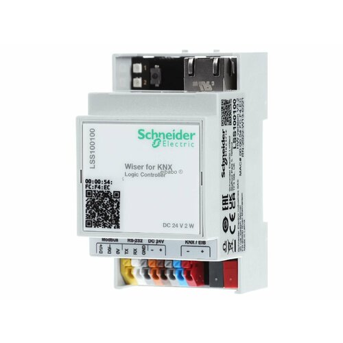 Логический контроллер HomeLYnk, логический модуль, контроллер для KNX, Modbus и BACnet LSS100100 – Schneider Electric – 3606480595998 программируемый логический контроллер плк12а230 с дисплеем 230в tdm electric sq0750 0001