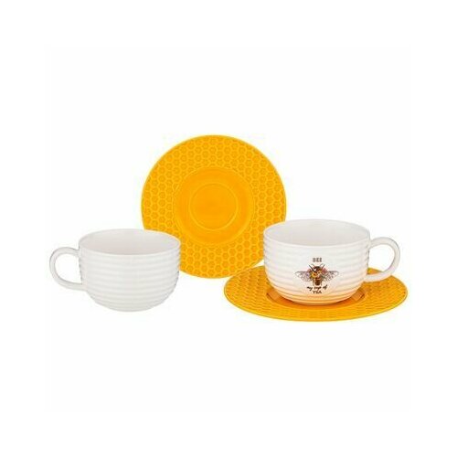 Набор фарфор чайн 4ПР 240МЛ HONEY BEE А-М