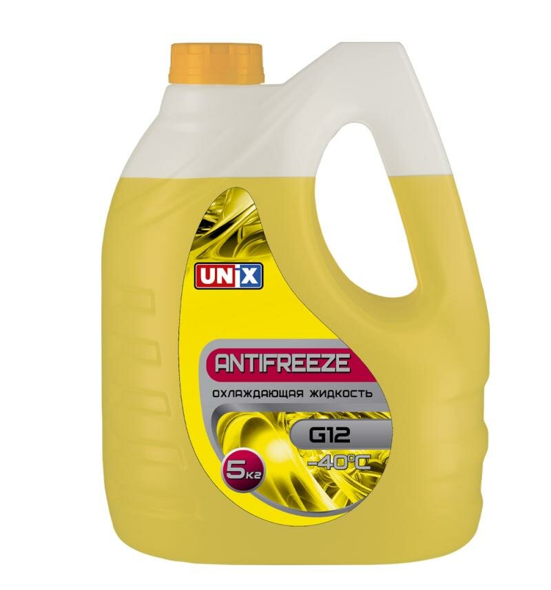 фото Антифриз Unix желтый G11 10 кг 4603238