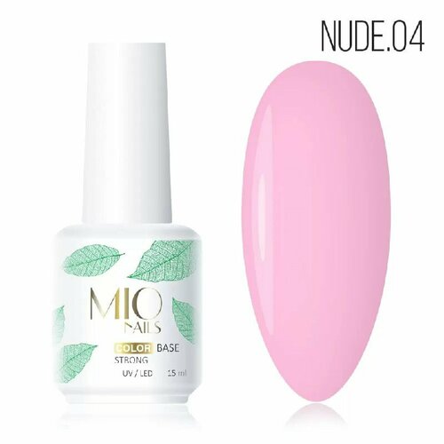Камуфлирующая база для гель-лака MIO Nails Base Color Nude №04 15 м