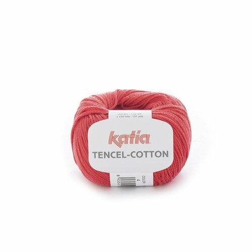 Пряжа для вязания Katia Tencel-Cotton (04 Red)