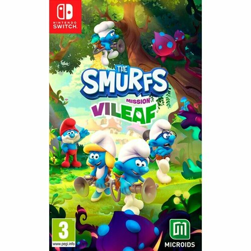 Игра The Smurfs – Mission Vileaf (Nintendo Switch, русская версия) игра на картридже remnant from the ashes nintendo switch русская версия