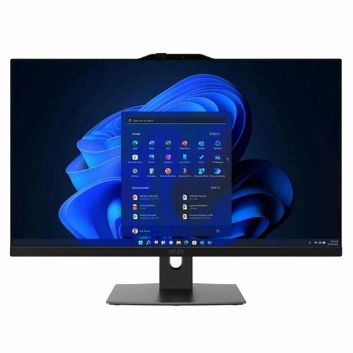 MicroStar Моноблок Моноблок MSI Modern AM272P 12M-257XRU 9S6-AF8211-657 27 Full HD i7 1260P 16Gb SSD512Gb noOS клавиатура мышь Cam черный 9190000₽