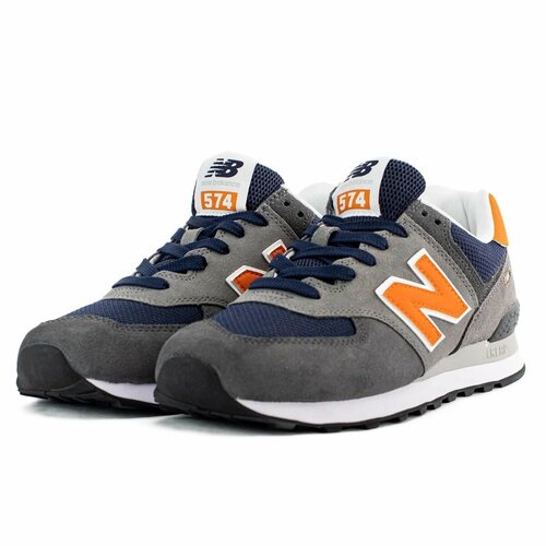 Кроссовки New Balance 574, размер 11 US, серый