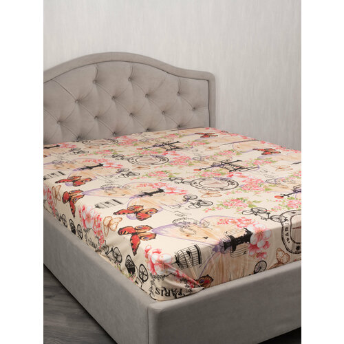 Простынь на резинке 180х200 Евро 1090₽