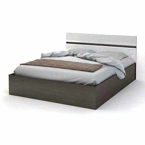 Вегас Кровать 18 с подъемн мех 1832х900х2136 венгебелый глянец 22222₽