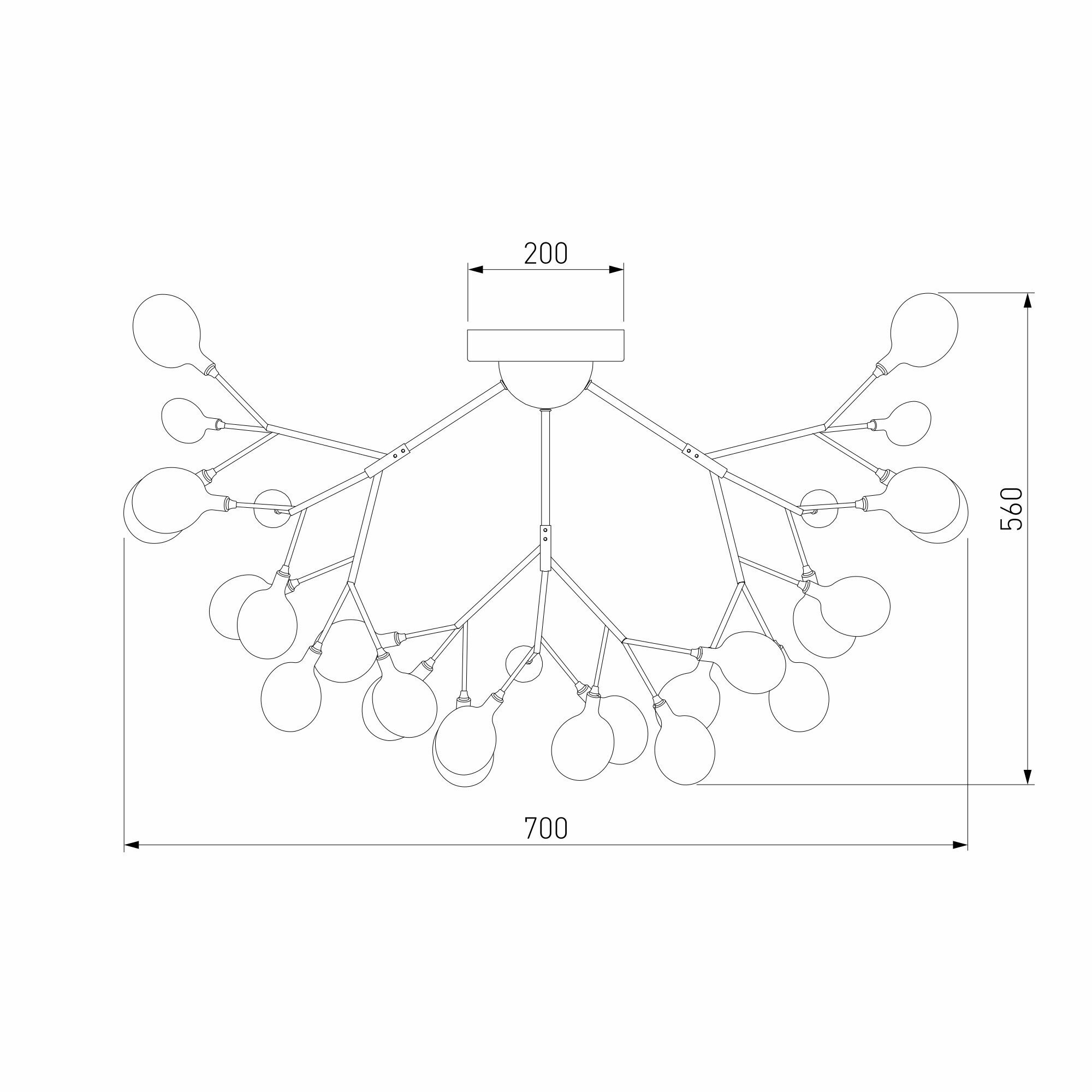 Люстра Bogate's - фото №3