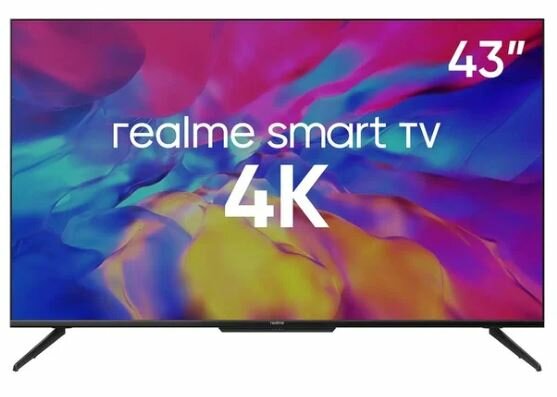 43" Телевизор realme TV 43 RMV2004 MVA, черный