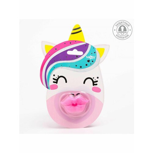 Пустышка силиконовая ортодонтическая Единорог от 0 мес 627₽