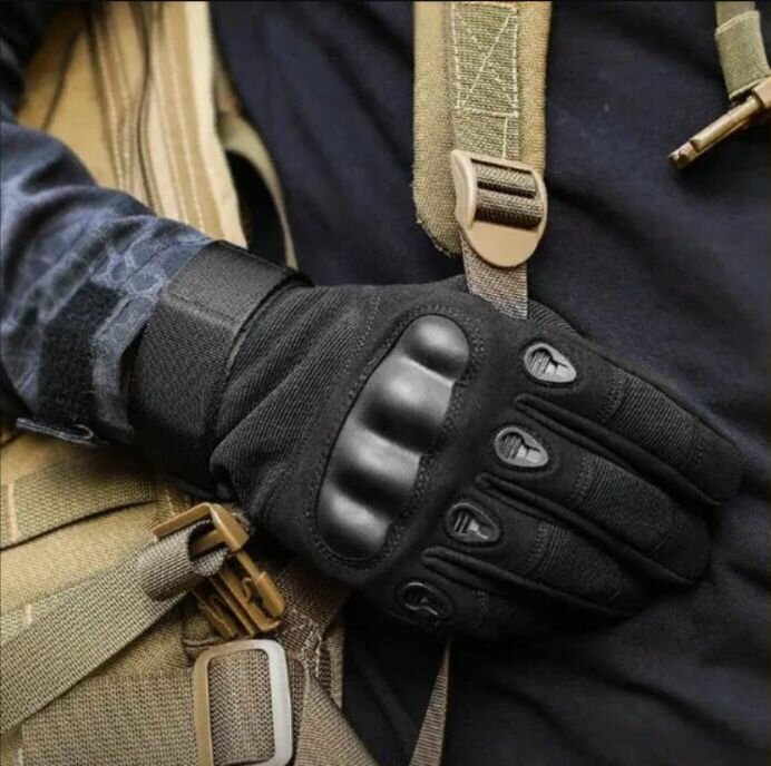 "Тактические перчатки для охоты и рыбалки" - размер L