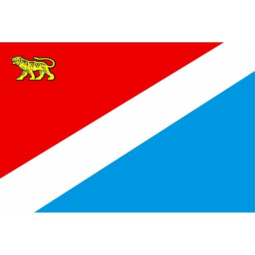 Флаг Приморского края, Размер: 75х50 см.
