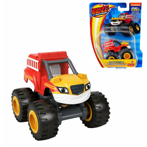 Машинка Вспыш и чудо-машинки Рык Спасатель Rescue Stripes Blaze and the Monster Machines