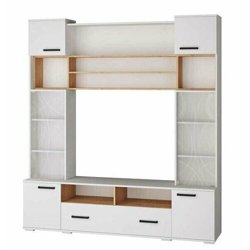 Центральная секция ОГЦС-1 Оскар-18 дуб крафт золотойбелый с тиснением Древесные поры 19004302100 19760₽