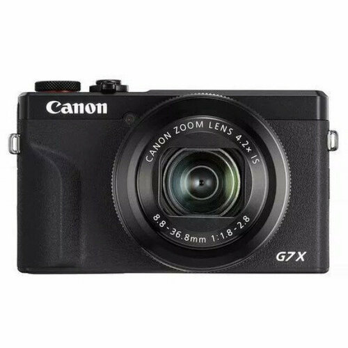 Фотоаппарат Canon PowerShot G7 X Mark III чёрный 181000₽