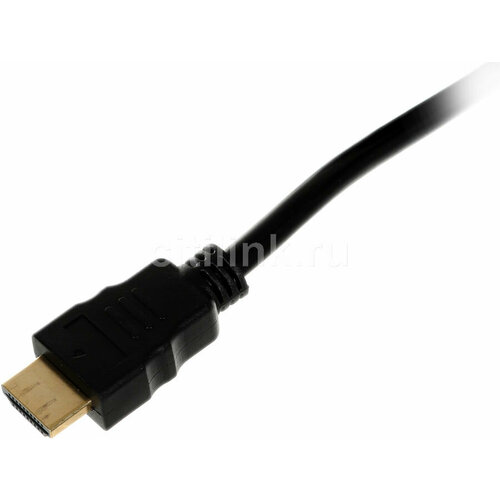 Кабель соединительный аудио-видео PREMIER 5-813, HDMI (m) - HDMI (m) , ver 2.0, 15м, GOLD, ф/фильтр, черный [5-813 15.0] кабель аудио видео buro hdmi m hdmi m ver 1 4 2м gold ф фильтр черный [hdmi v1 4 2mc]