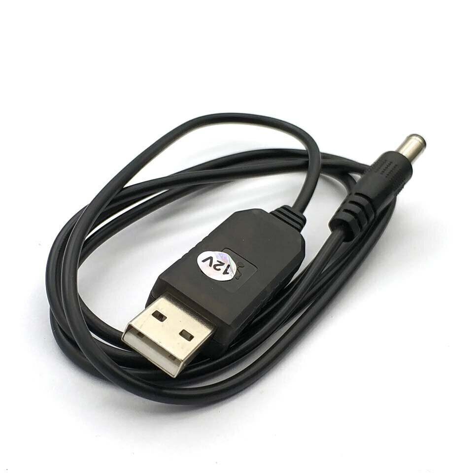 Конвертер USB 5V на 12V/1000mА(5.5 x 2.1), для подключения устройств с питанием 12V к устройствам с выходом USB или внешнего аккумулятора (powerbank)