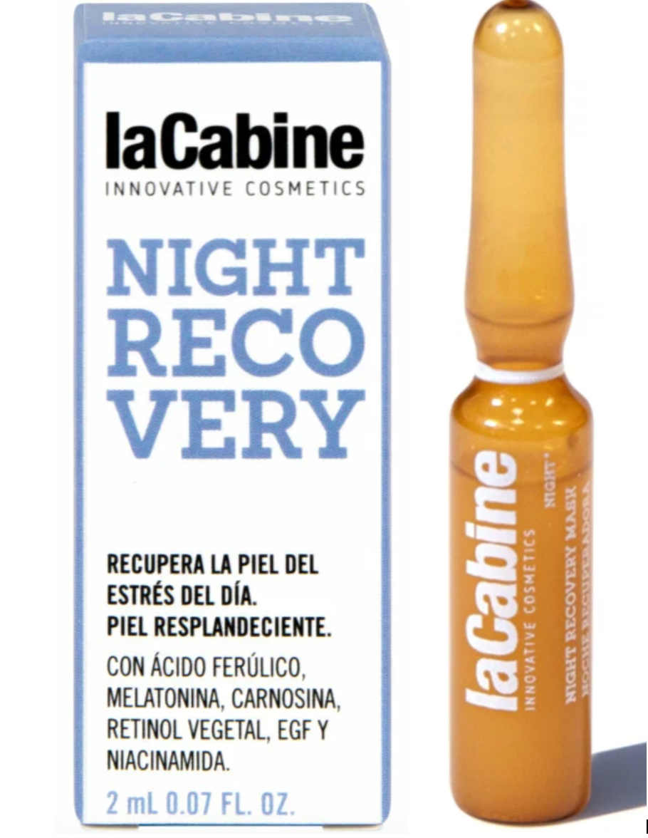 LA CABINE - NIGHT RECOVERY AMPOULES концентрированная сыворотка в ампулах для интенсивного ночного восстановления 1х2мл