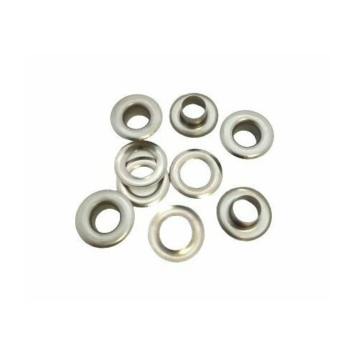 Люверс 7 мм стальной никель 100 шт 301₽