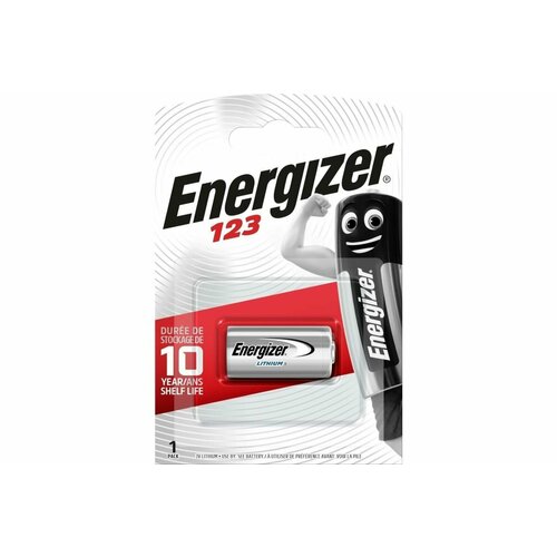 батарейка литиевая energizer lithium cr1620 3v e300844002 energizer арт e300844002 Литиевая батарейка ENERGIZER 123A бл/1 7638900052008