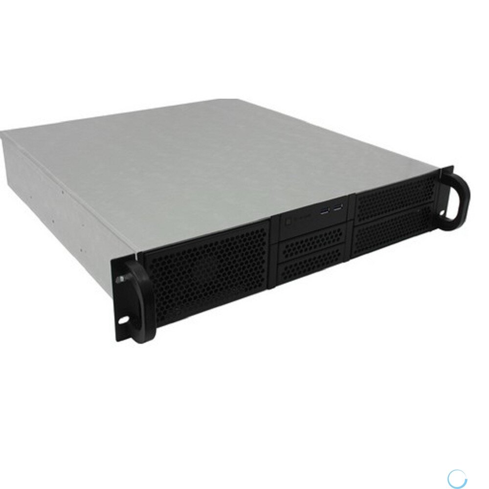 Procase RE204-D2H5-A-48 Корпус 2U server case,2x5.25+5HDD, черный, без блока питания(2U,2U-redundant), глубина