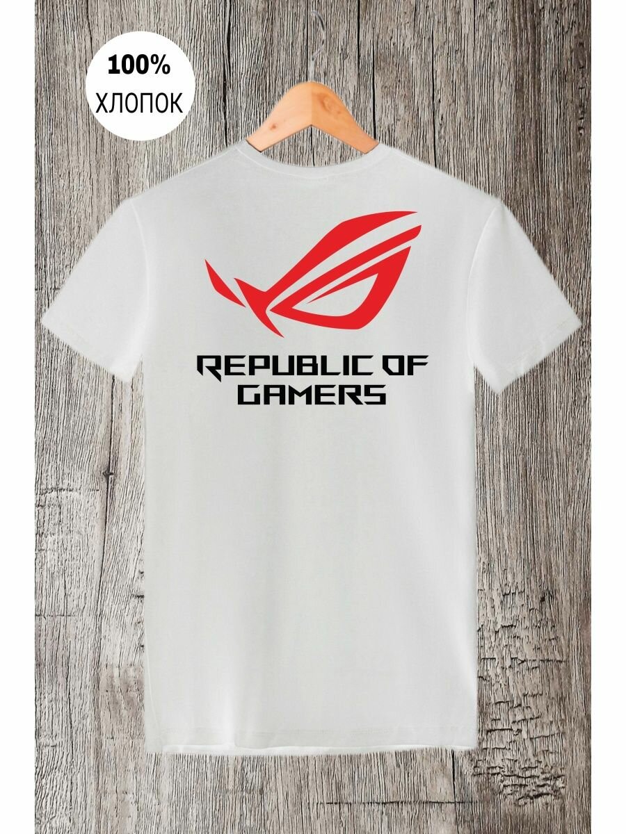 Футболка asus republic of gamers асус