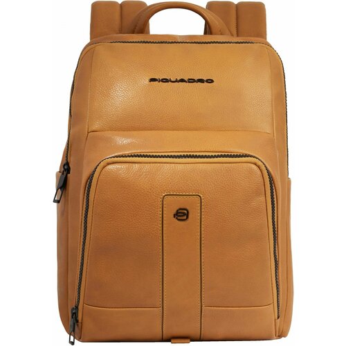 Рюкзак Piquadro Carl CA6302S129/G охра кожа рюкзак piquadro piquadro pi016bmfaab7