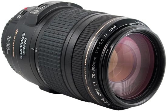 Объектив Canon EF 70-300mm f/4-5.6 IS USM, черный