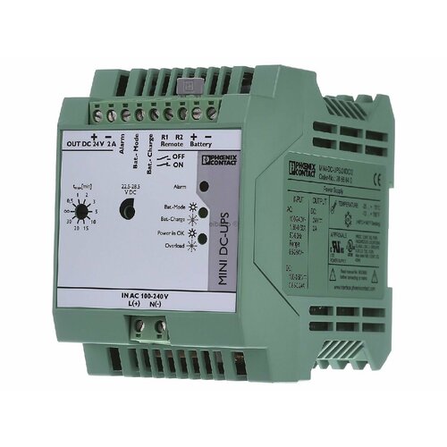 Автономный ИБП 100 240 В 2 ВА MINI-DC-UPS24DC2 Phoenix 2866640 4046356113533 95712₽