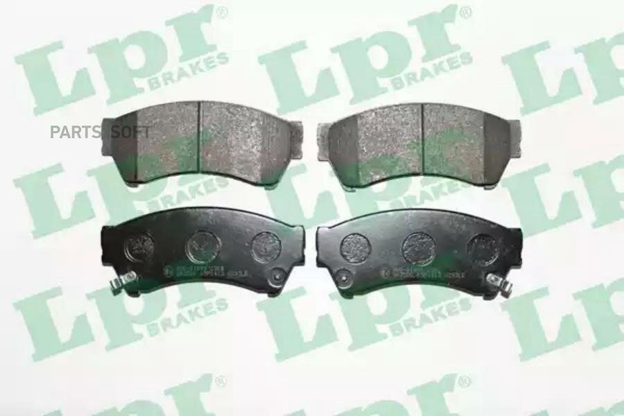 05P1413 LPR Колодки тормозные MAZDA 6 1.8-2.5 08- передние