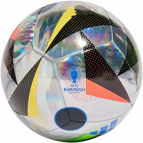 Мяч футбольный Adidas EURO 24 Training FOIL IN9368, размер 4 мяч футбольный adidas euro 24 club in9372 размер 4