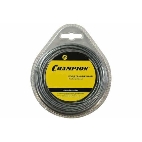 Леска CHAMPION Alu Twist 2.4мм*12м (витая) C7062