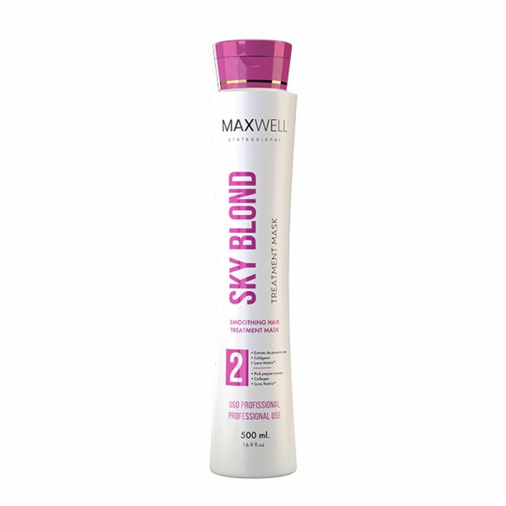 Ботокс для волос MAXWELL SkyBlond 500 ml для волос профессиональный