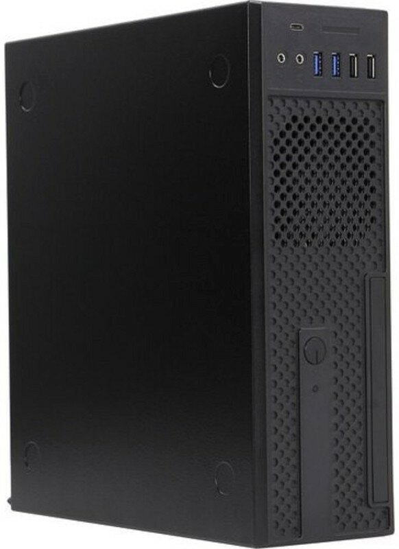 SlimCase INWIN CJ708BL IP-S265AU7-2 80plus Bronze, U3*2+U2*2+A(HD)+TYPE 3.1C + FAN 80*15mm + intrusion switch 6137379