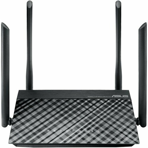 Маршрутизатор ASUS RT-AC1200 Dual-band 802.11ac Router 867Mbps(5GHz)+ 300Mbps(2.4GHz) EU/13/P_EU RTL {10}