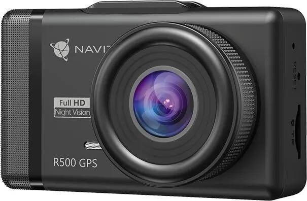 Видеорегистратор Navitel R500 GPS черный 2Mpix 1080x1920 1080p 130гр. GPS GP6248 R500GPS