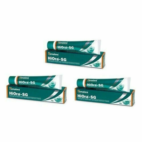 Стоматологический гель Хиора-СГ Хималая Hiora-SG Himalaya для десен для лечения стоматита и язв во рту 3х10 г 1016₽