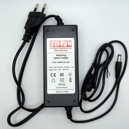 60W/12V/5A блок питания Faraday
