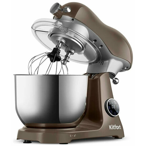 Цельнометаллический планетарный миксер Kitfort КТ-4408 77642₽
